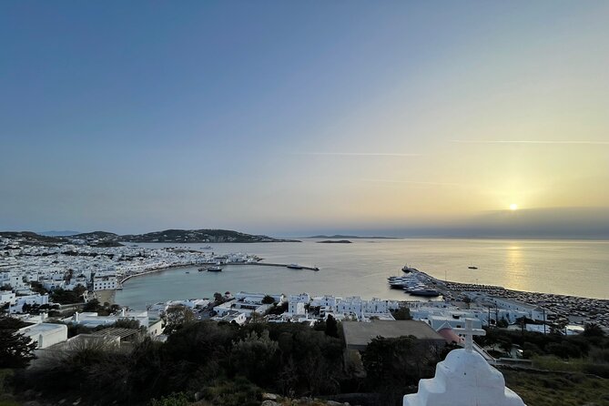 4 Hour Private Island Tour in Mykonos - Mykonos in a day - Agios Ioannis Beach: golden sand with Delos in the background