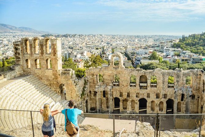 Acropolis and Parthenon Guided Walking Tour - How the whisper headset improves a Greek-history walk