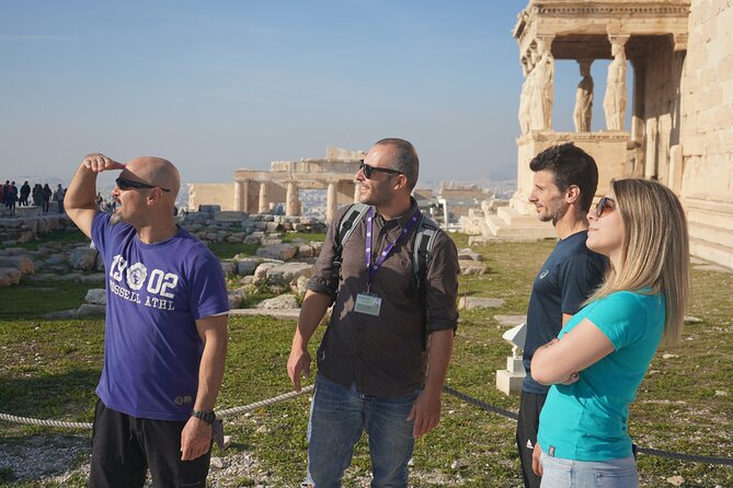 Acropolis & Parthenon Small Group Tour - Approaching the Acropolis Area From Below