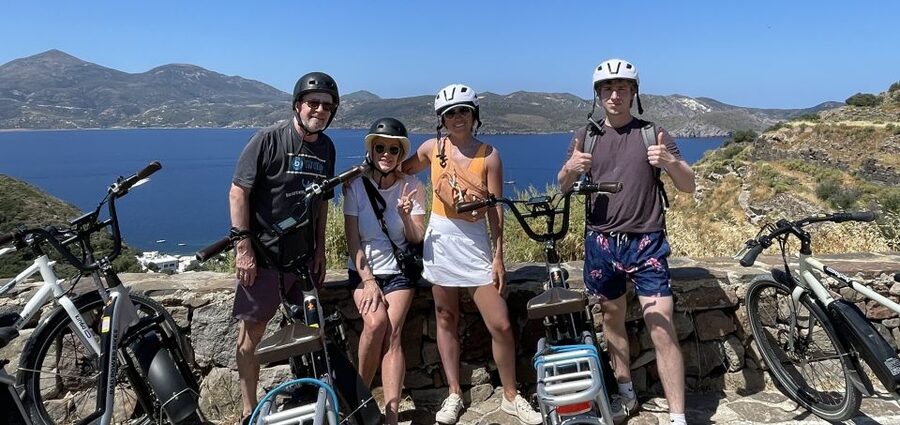 Adamas: Milos Highlights Tour on an Electric Bike - Starting at Thalassitra in Adamas, then rolling into Milos highlights