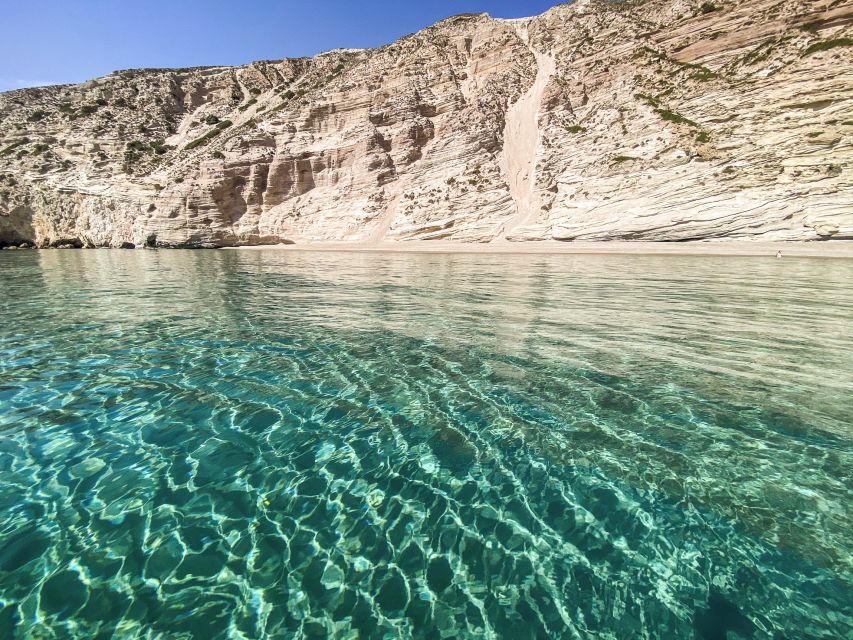 Adamas: Milos & Polyaigos Full-Day Sailboat Tour with Lunch - Kleftiko caves: snorkel, lunch, and the pirate-holdout feeling
