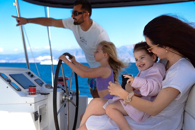 Ag.Nikolaos: Catamaran Trip with Sushi, Drinks, & Water Toys - Lunch, Unlimited Drinks, and Onboard Dinner, What to Expect