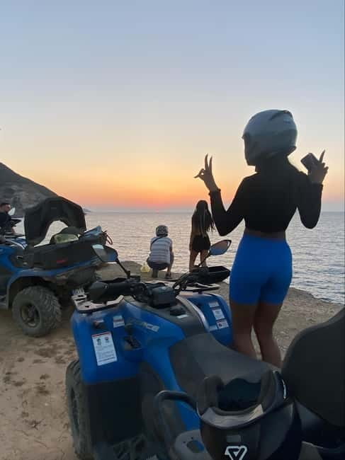 Agia Pelagia: Sunset or Morning Quad Tour & Ghost Town Visit - The Descent Toward Fodele: 300 Meters Down to the Sea