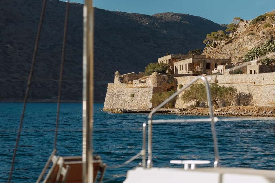 Agios Nikolaos All-inclusive Catamaran Cruise & Water Toys - The morning start: espresso, detox water, and a protein-kickoff vibe