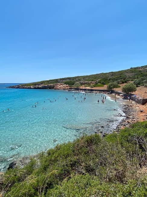 Agios Nikolaos: Fun Cruise Around Elounda Bay - Kolokytha Beach stop: the easy hour of turquoise swimming