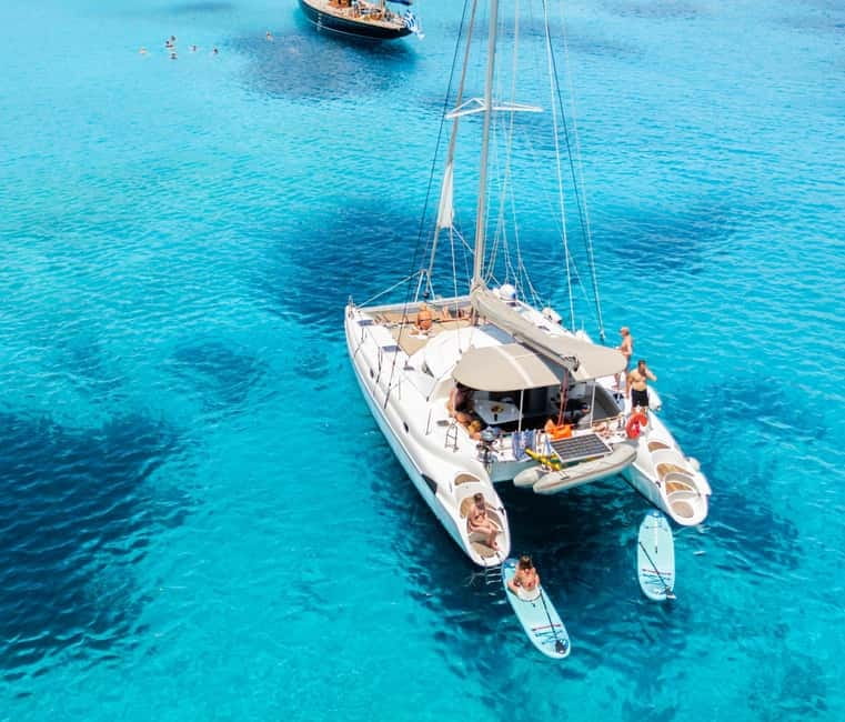 Agios Nikolaos: Spinalonga and Kolokytha Catamaran with Meal - Schistra bay: the quieter second anchor and the meal timing