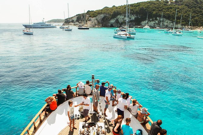 All Day Cruise - Paxos and Antipaxos Islands with Blue Caves - Blue Caves: The Showpiece Part of the Ride