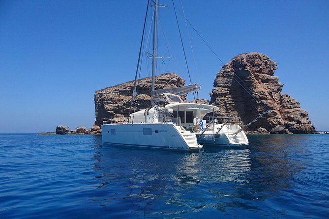 All-Inclusive Catamaran Day Cruise - Food and drinks on board: a real Greek lunch, not a snack plate