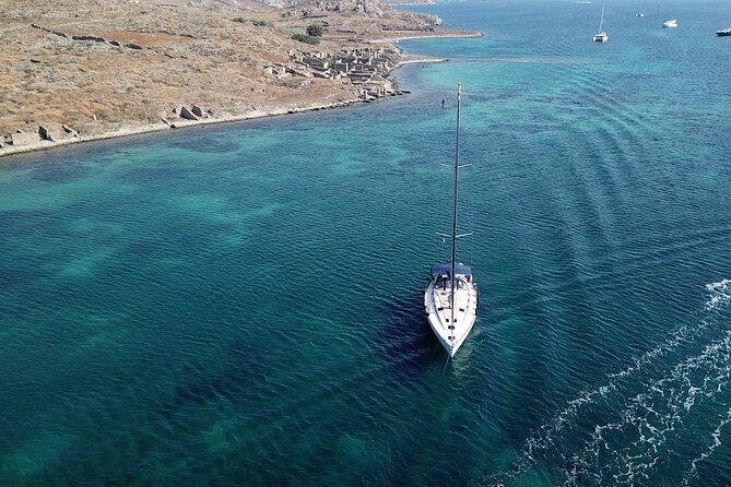 All inclusive Delos & Rhenia Islands tour up to 12 pax (free transportation) - Delos stop: UNESCO ruins, optional museum time, and an extra fee