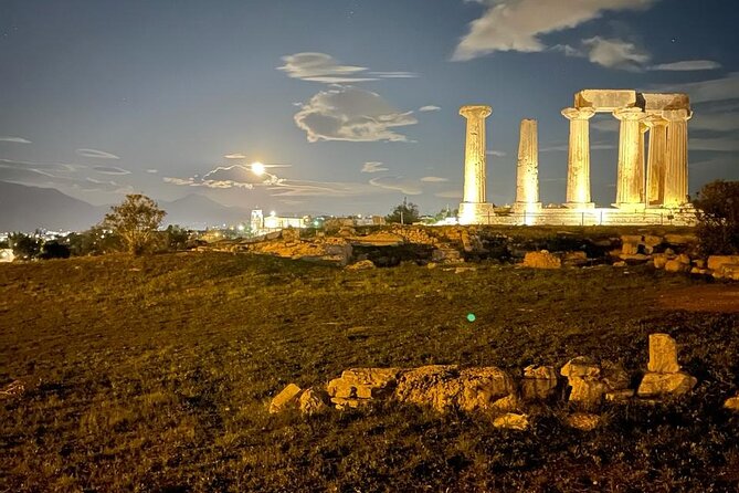 Ancient Athens Corinth Biblical Tour Following Paul 51.A.D - Acrocorinth fortress views: hilltop history and palace legend