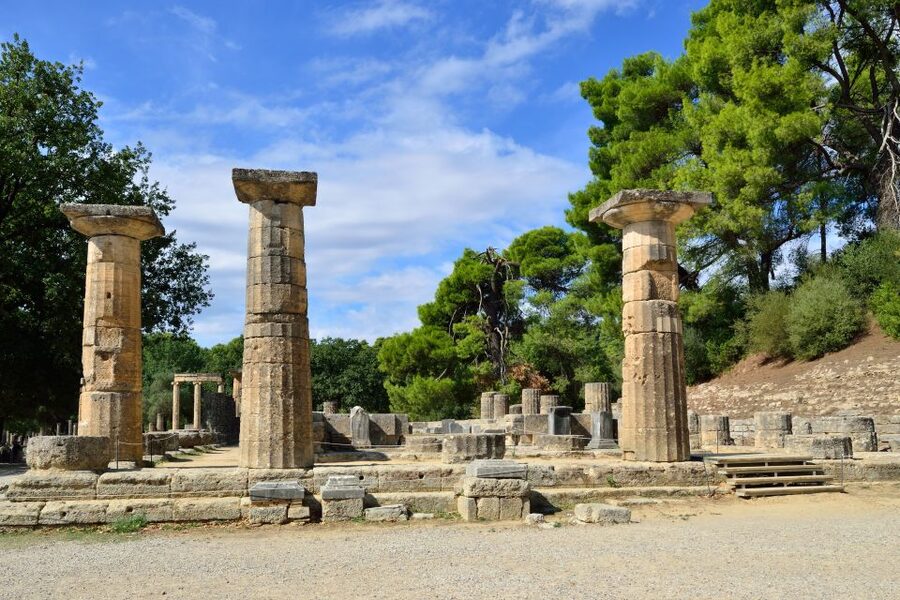 Ancient Olympia: Archaeological Site and Museum Entry Ticket - Ancient Olympia site: Temple of Zeus, Temple of Hera, and the athlete training ground