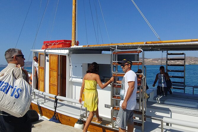 Antiparos & Despotiko Kaiki Cruise — Coves, Swim & BBQ - A Kaiki Cruise is the right kind of active, not just a ride