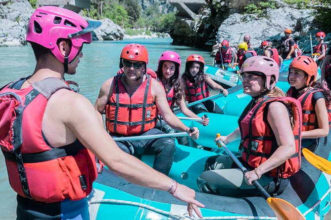 Arachthos white water river Rafting: Plaka's Bridge- Tzari - The Tzari Finish and Alpine Zone Base: Wet-to-Ready Logistics