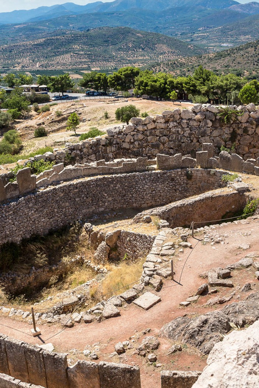 Archaeological Site of Mycenae: E-Ticket with Audio Guide - Lions Gate, Cyclopean Walls, and the Palace walk