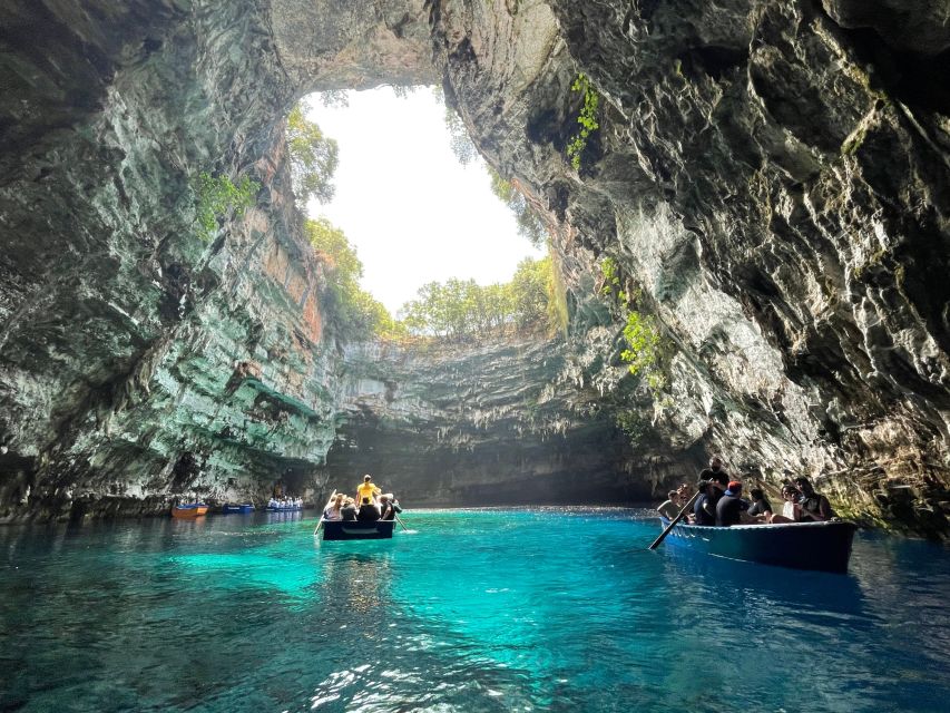 Argostoli: Melissani Lake, Drogarati Cave, and Myrtos Beach - Why this 4-hour Kefalonia shore trip works