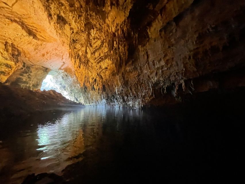 Argostoli: Melissani Lake, Drogarati Cave, and Myrtos Beach - Pickup, timing, and how you actually move between stops