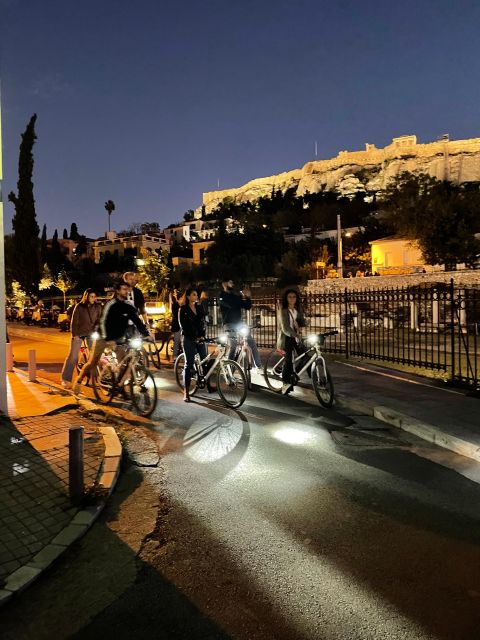 Athens: 2-Hour Highlights Tour by E-Bike After Sunset - Night Athens on e-bike: the whole point of this tour