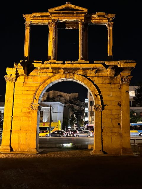 Athens: 2-Hour Highlights Tour by E-Bike After Sunset - Ancient Agora and Temple of Hephaestus: fast photos with future payoffs