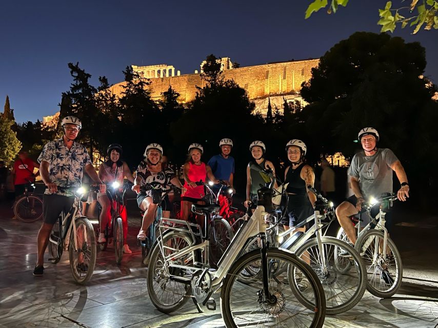 Athens: 2-Hour Highlights Tour by E-Bike After Sunset - Who this tour is for, and who should think twice