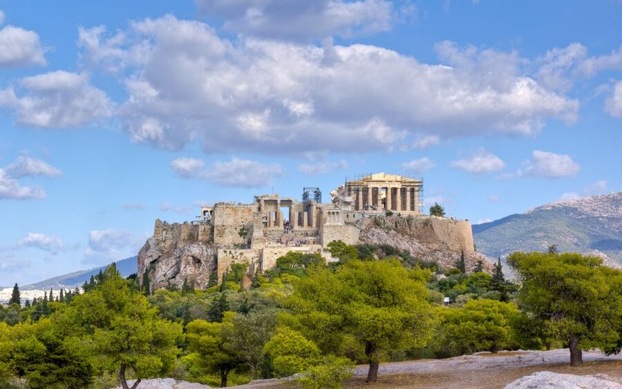 Athens: Acropolis & Acropolis Museum Guided Tour w/ Tickets - Panoramic Athens from a coach: a smart way to place the city
