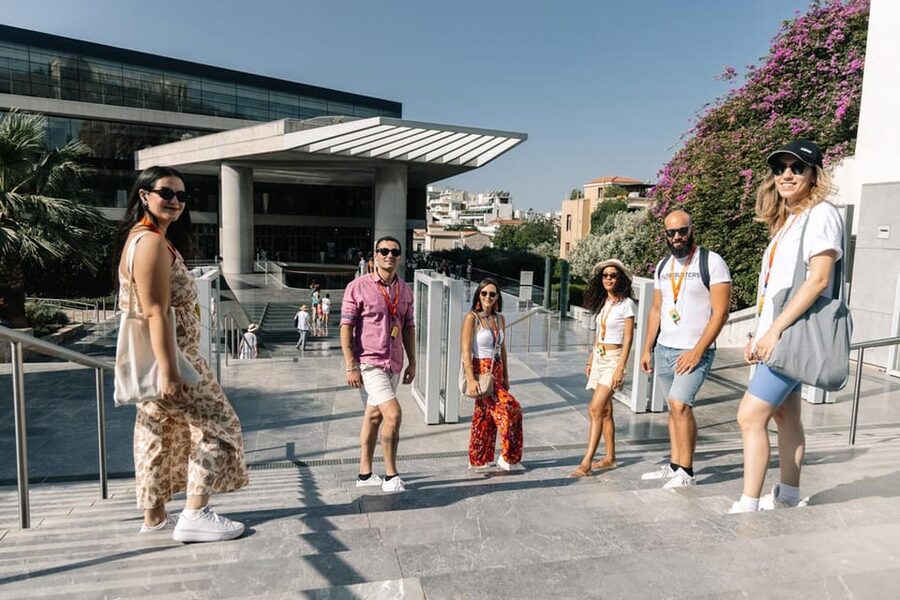 Athens: Acropolis and Acropolis Museum Premium Guided Tour - South slope crowd strategy and the Theatre of Dionysus