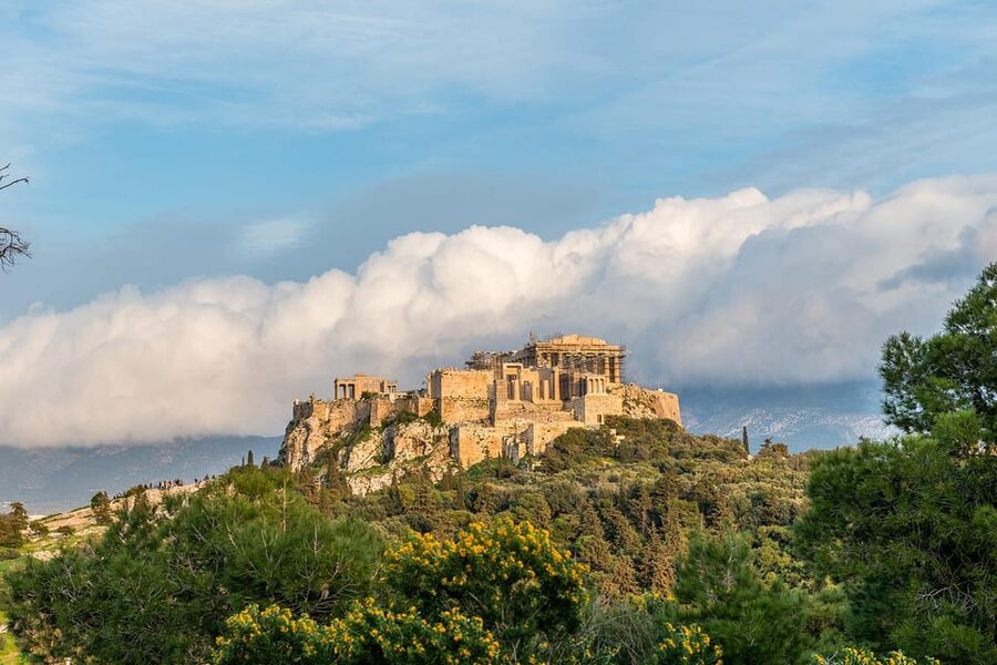 Athens: Acropolis and Mythology Highlights Small Group Tour - Temple of Olympian Zeus First: Big Scales, Real Context