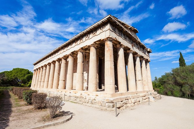 Athens & Acropolis Highlights: Greek Mythology Small-Group Tour - Temple of Hephaestus finish: the payoff of “best preserved”