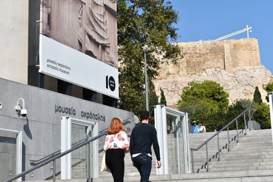 Athens: Acropolis Museum Ticket with Audio Guide - Museum layout tips: crowds, breaks, and that top-cafe moment