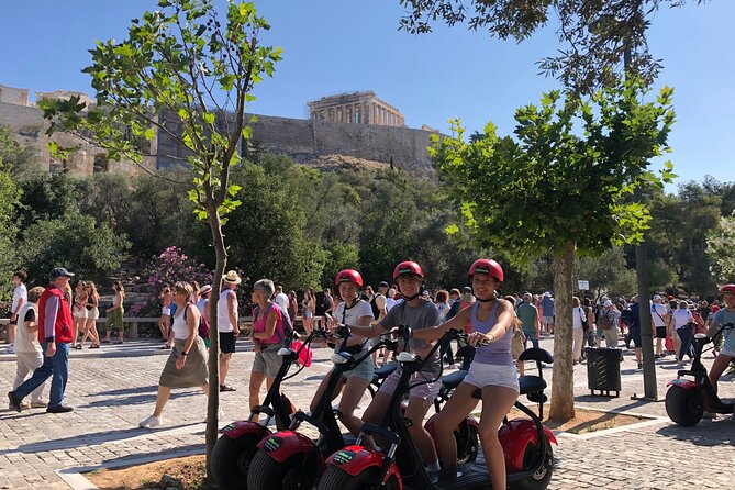 Athens Acropolis Official E-Scooter Guided Tour Fat E-Bike - Where you meet and what you get right away