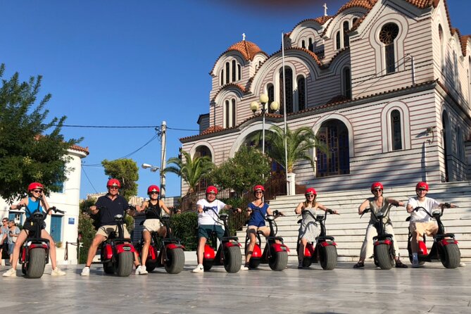 Athens Acropolis Official E-Scooter Guided Tour Fat E-Bike - The route, stop by stop: from Herod Atticus Odeon to Zeus