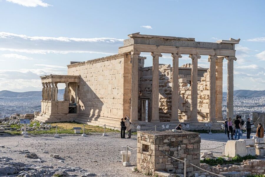 Athens: Acropolis & Parthenon Tour+ E-Bike Tour Option - Ancient Ruins from the Bike Lane: Kerameikos and the Agoras