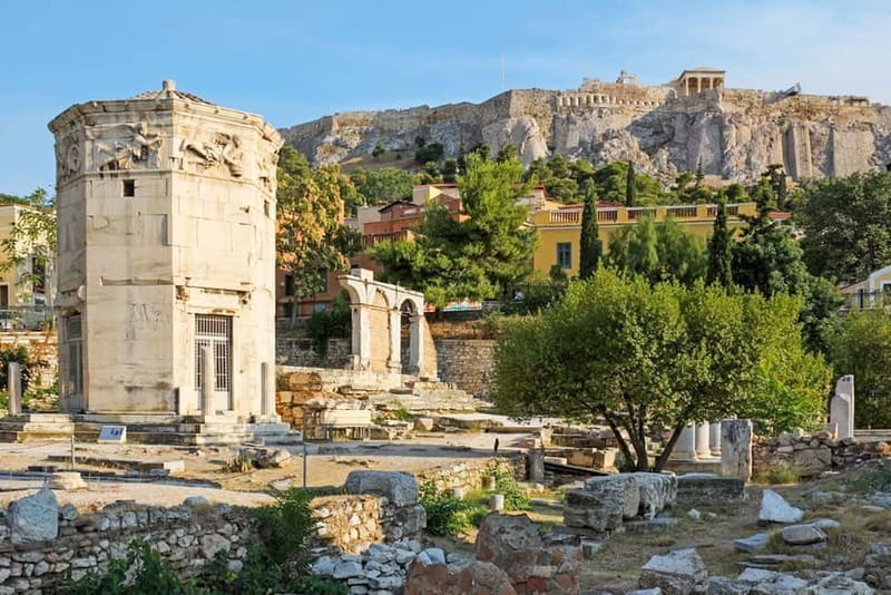 Athens: Acropolis & up to 5 Archaeological Sites Combo Pass - Roman Agora and the Olympieion area: mixing old civic life with imperial scale
