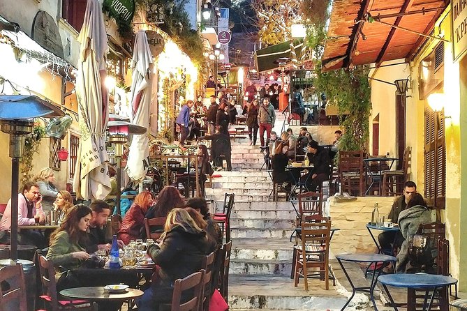 Athens at Night Small-Group Walking Tour with Dinner - Meeting point at Nike Store Ermou, then right into the action