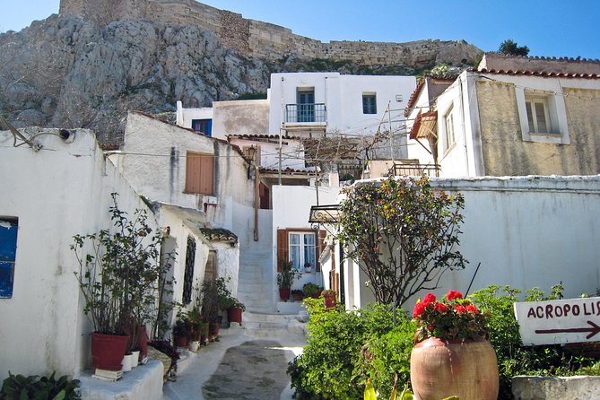 Athens at Night Small-Group Walking Tour with Dinner - Plaka at night: old streets, big atmosphere
