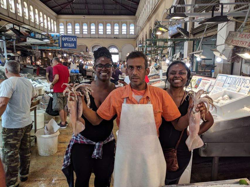 Athens: Authentic Greek Food Walking Tour - Monastiraki and Athinas street: your first tastings set the theme
