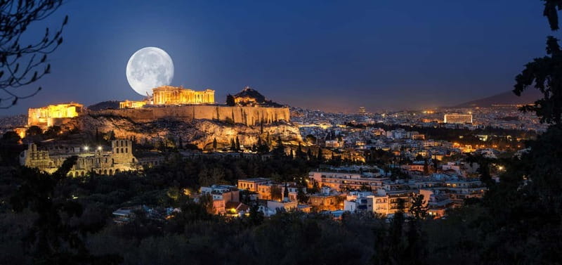 Athens: Big Bus Live-Guided Night Tour by Open-Top Bus - Live English guide plus optional audio: how to get the most out of the sound