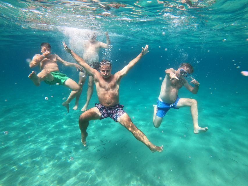 Athens: Catamaran Cruise with Fresh Lunch and Wine - Vouliagmeni Bay: your second chance for a swim and a different feel of coast