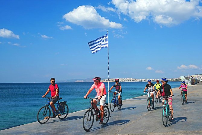 Athens City and Sea bike tour - How the meeting point and route set the mood