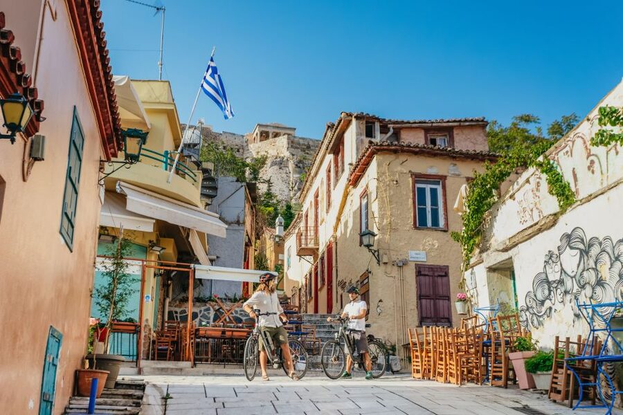 Athens: City Electric Bike Tour with Acropolis Visit Option - Acropolis Museum pass-by: good context without ticket time