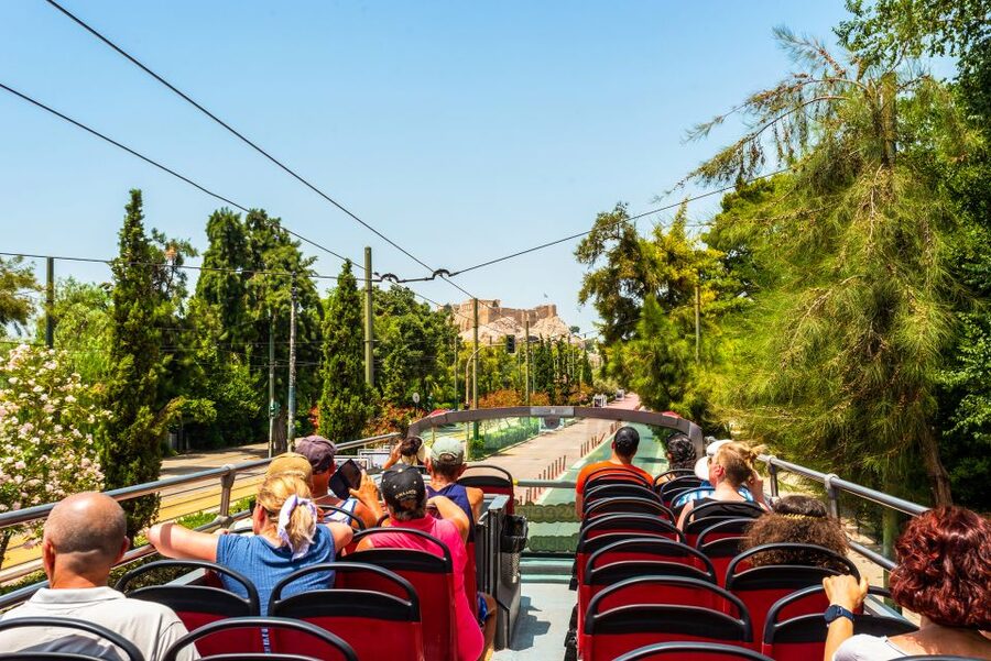 Athens: City Sightseeing Hop-On Hop-Off Bus Tour - Athens Route Stops That Actually Matter: Acropolis, Acropolis Museum, and Plaka