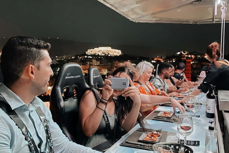Athens: Dinner in the Sky Experience - A 40-Meter Dinner Setup in Athens, and Why It Feels Different