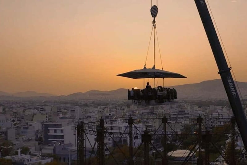 Athens: Dinner in the Sky Experience - Sunset or Starlight: What Changes in Your Evening