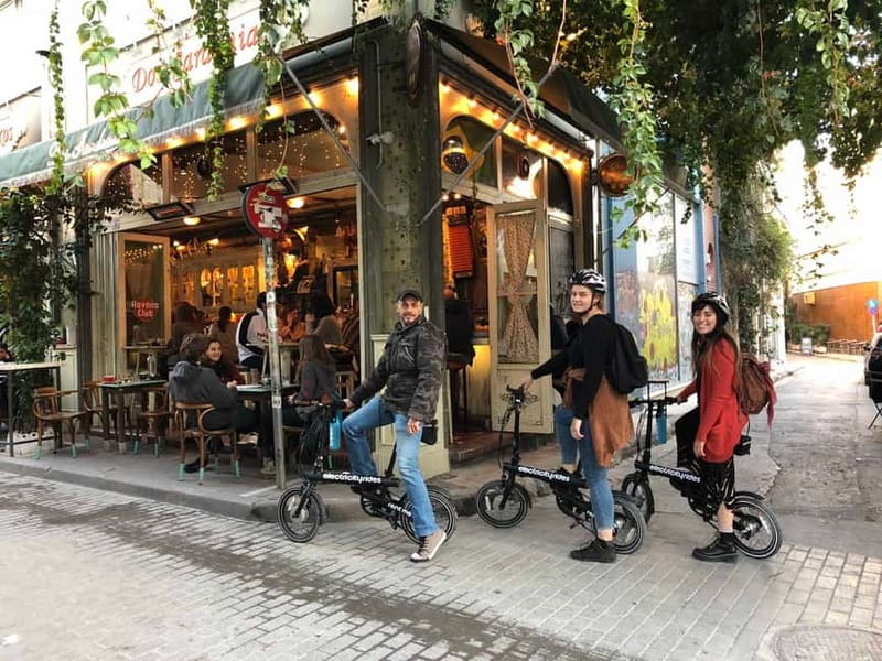 Athens: Discover the City Electric Bike Tour - The neoclassical Athens sweep: Trilogy sights, Library, University, and Academy
