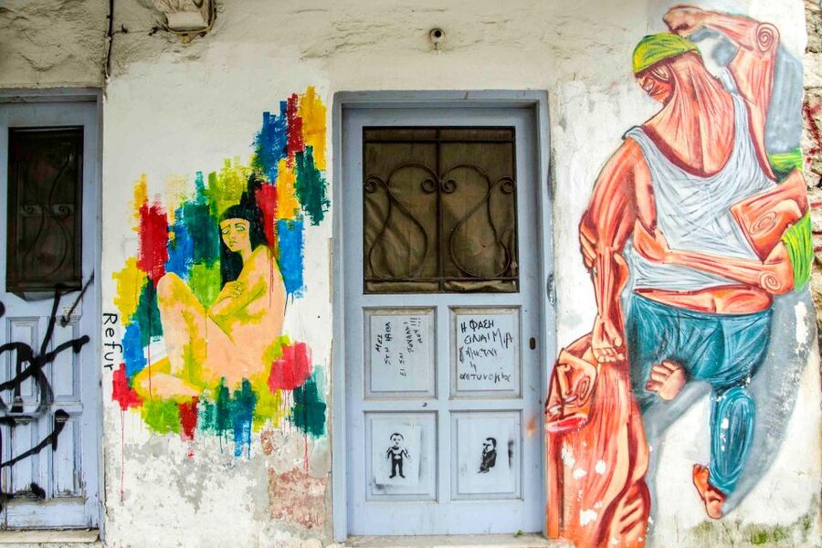 Athens: Guided Street Art Walking Tour - Psyri: the tour’s mood setter and message decoder