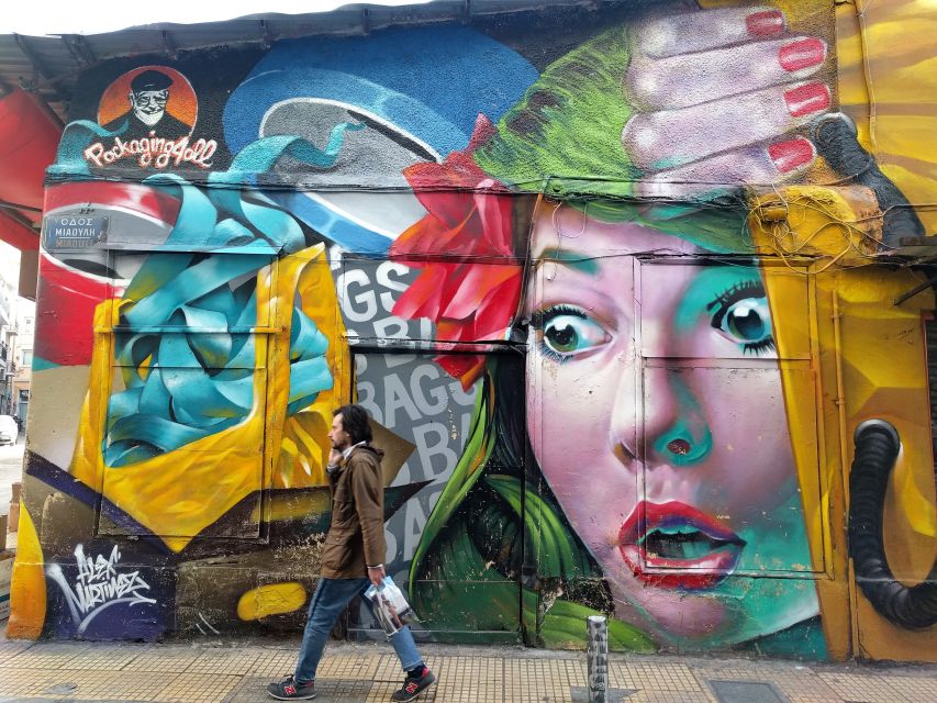 Athens: Guided Urban Street-Art Tour - Platia Iroon and Sarri, Art That Talks Back