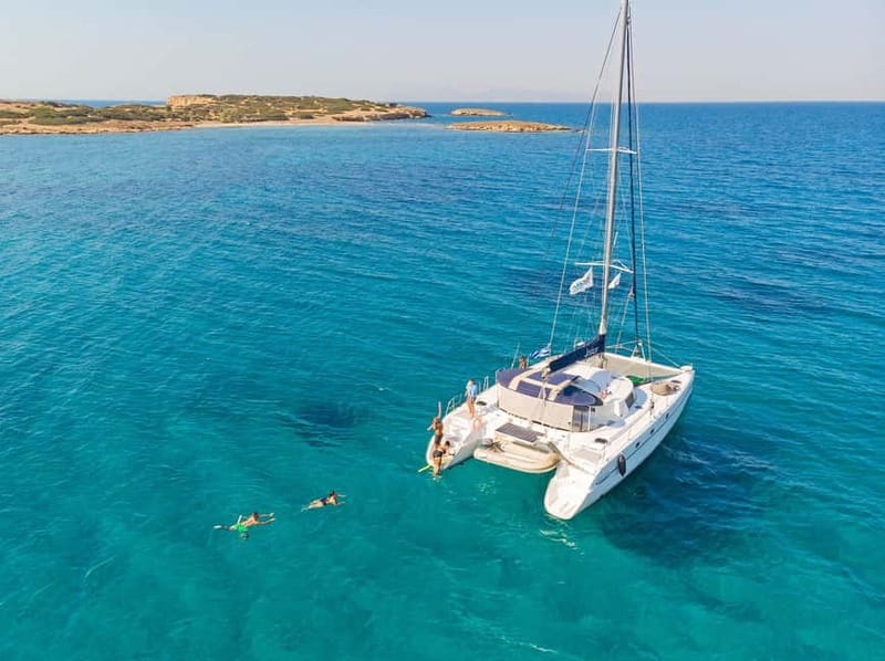 Athens: Half-Day Sunset Catamaran Cruise with Meal & Drinks - Alimos Marina, the practical “easy out” from Athens