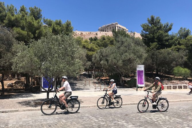 Athens Highlights by E-Bike: Small-Group Historic Tour - Aeropagus hill panoramas, Acropolis views without the full marathon