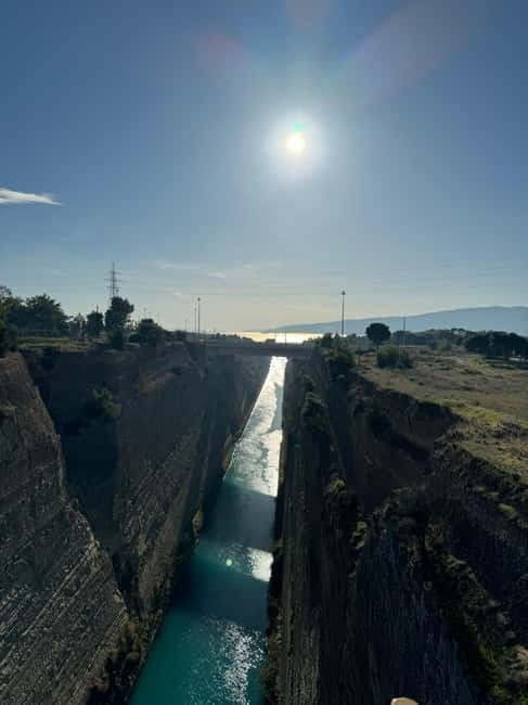Athens: Letters To Corinthians Apostle Paul Biblical Tour - The Corinth Canal lesson: a modern marvel with ancient implications