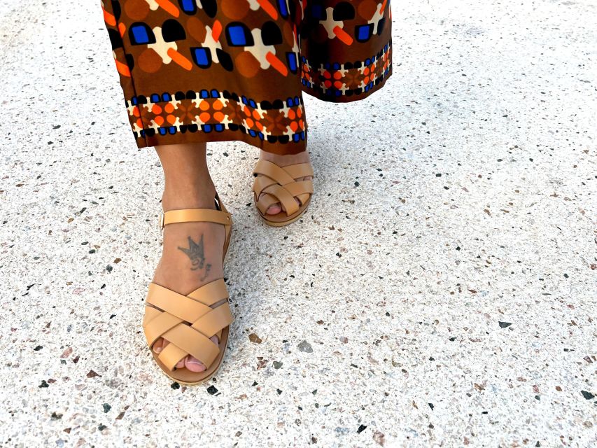 Athens: Make your own Leather Sandals Workshop - The hosts, the setting, and that family-run hospitality feeling