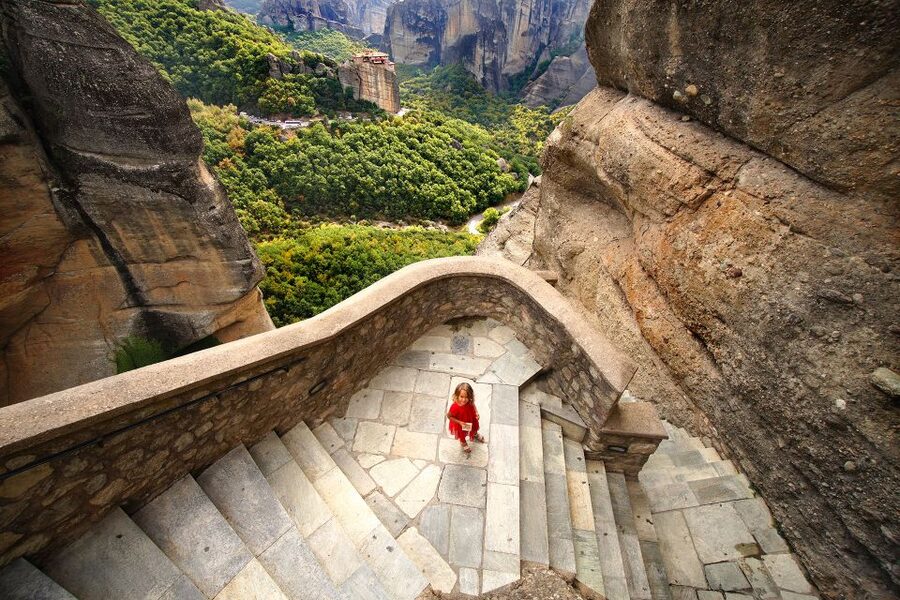 Athens: Meteora 2-Day Trip with Hotel, Sunset & Morning tour - Athens to Kalambaka by air-conditioned bus, with a practical backup plan